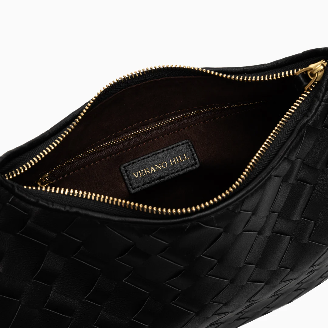 Elise Woven Shoulder Bag - Image 3