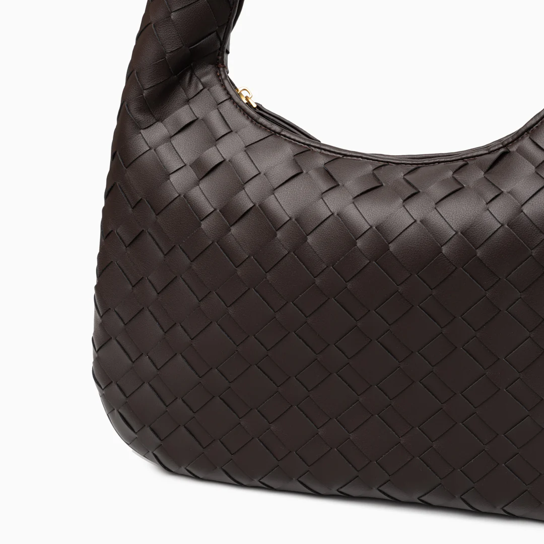 Elise Woven Shoulder Bag - Image 5