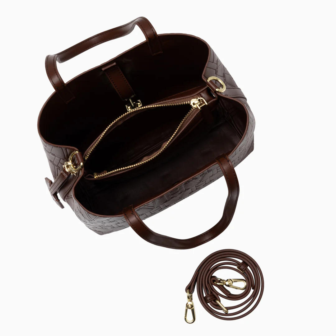 VH Embossed Shoulder Bag - Image 3